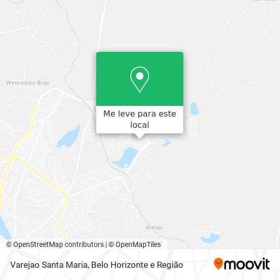 Varejao Santa Maria mapa
