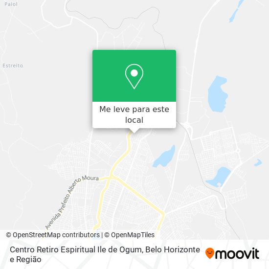 Centro Retiro Espiritual Ile de Ogum mapa