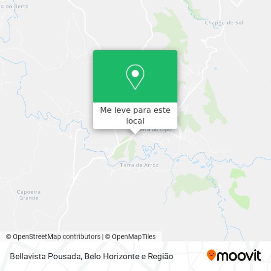 Bellavista Pousada mapa