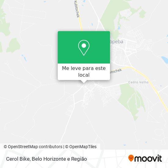 Cerol Bike mapa