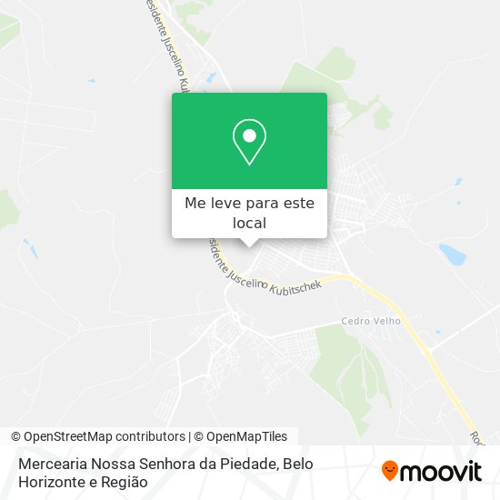 Mercearia Nossa Senhora da Piedade mapa