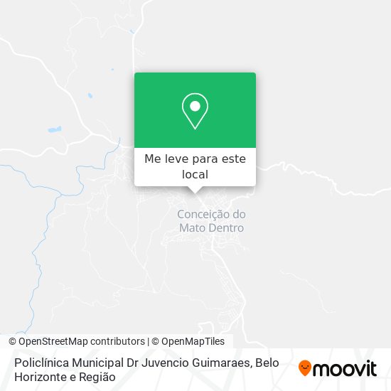 Policlínica Municipal Dr Juvencio Guimaraes mapa