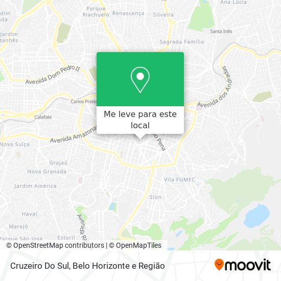 Cruzeiro Do Sul mapa