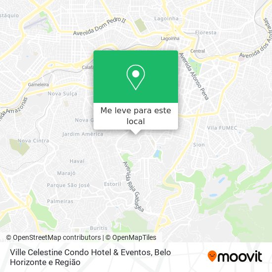 Ville Celestine Condo Hotel & Eventos mapa