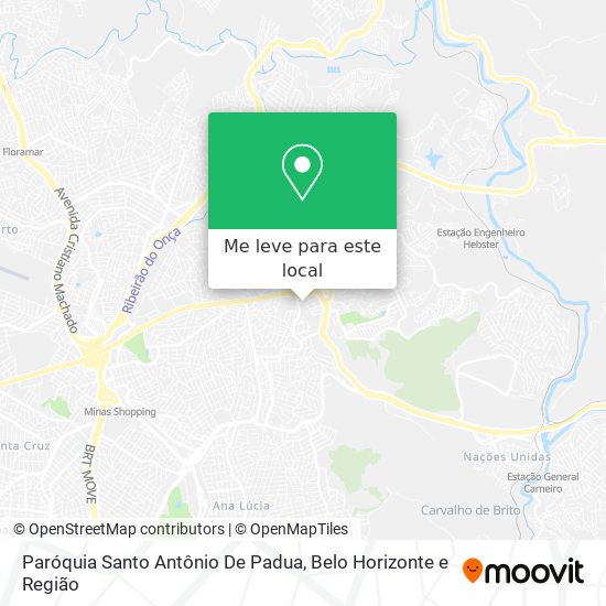 Paróquia Santo Antônio De Padua mapa
