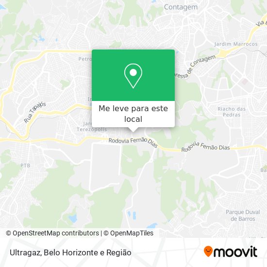 Ultragaz mapa