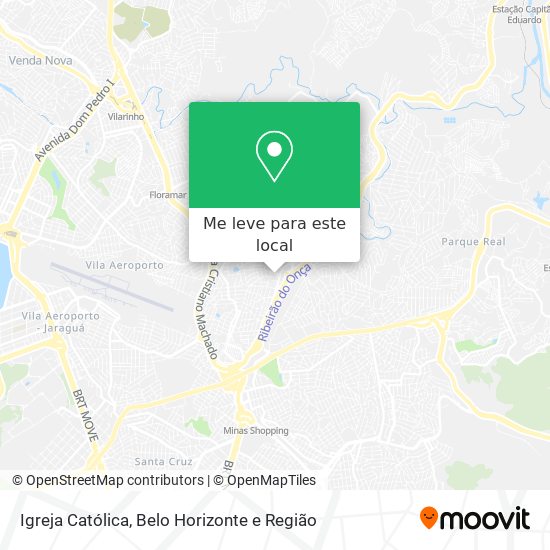 Igreja Católica mapa