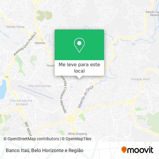 Banco Itaú mapa