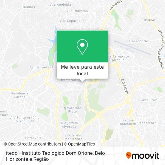 itedo - Instituto Teologico Dom Orione mapa