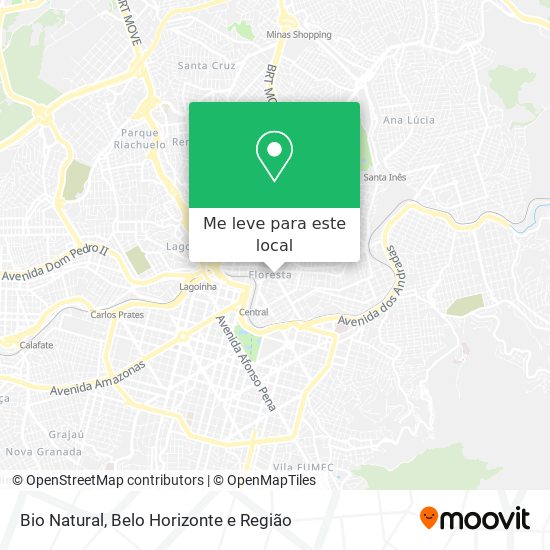 Bio Natural mapa