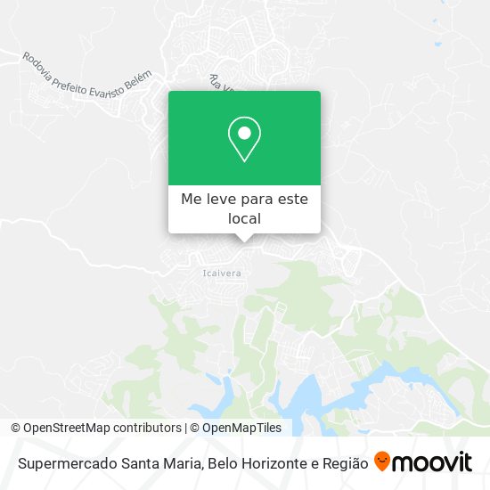 Supermercado Santa Maria mapa