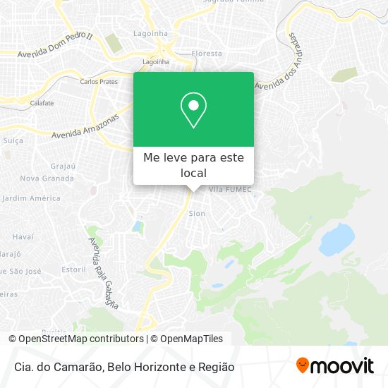 Cia. do Camarão mapa
