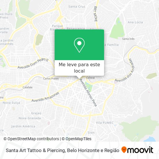 Santa Art Tattoo & Piercing mapa