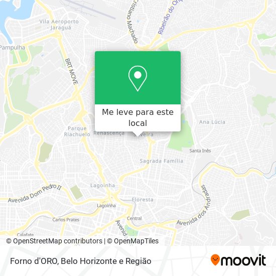 Forno d'ORO mapa