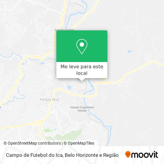 Campo de Futebol do Ica mapa