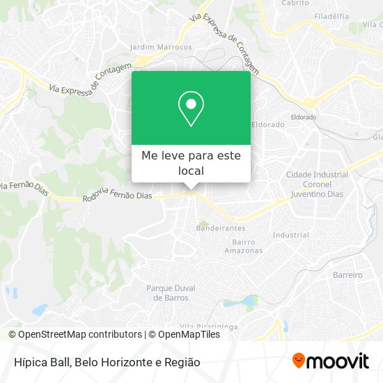 Hípica Ball mapa