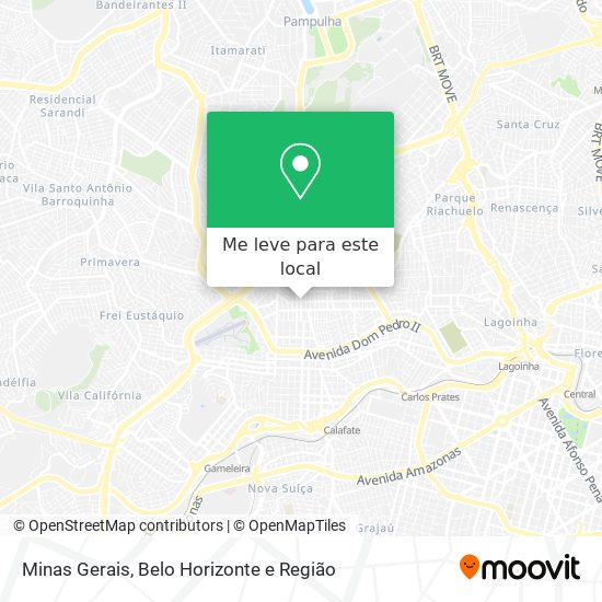 Minas Gerais mapa