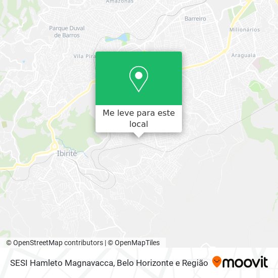SESI Hamleto Magnavacca mapa