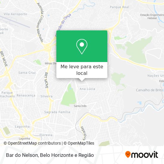 Bar do Nelson mapa