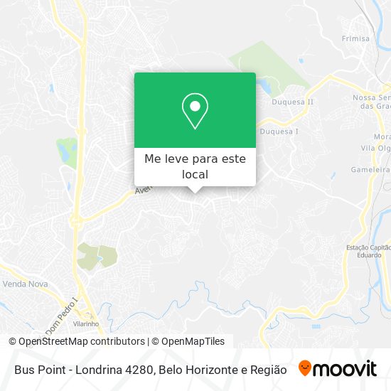 Bus Point - Londrina 4280 mapa