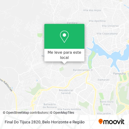 Final Do Tijuca 2820 mapa
