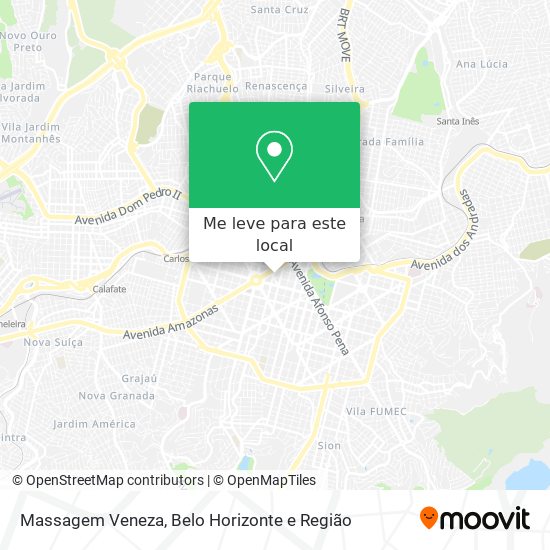 Massagem Veneza mapa