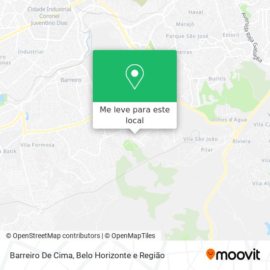 Barreiro De Cima mapa