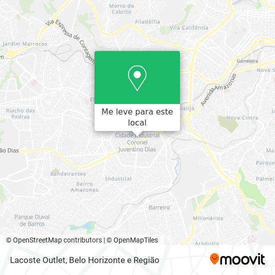 Lacoste Outlet mapa