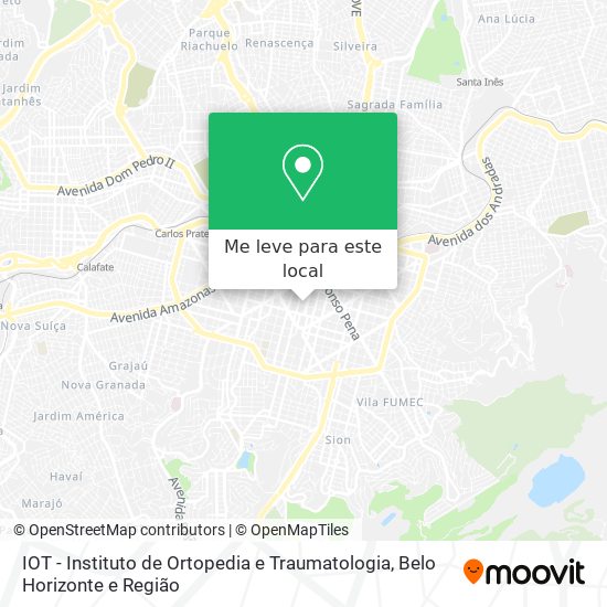 IOT - Instituto de Ortopedia e Traumatologia mapa