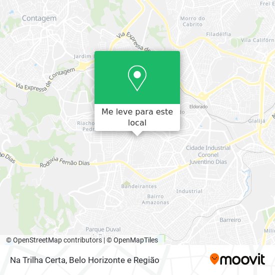 Na Trilha Certa mapa