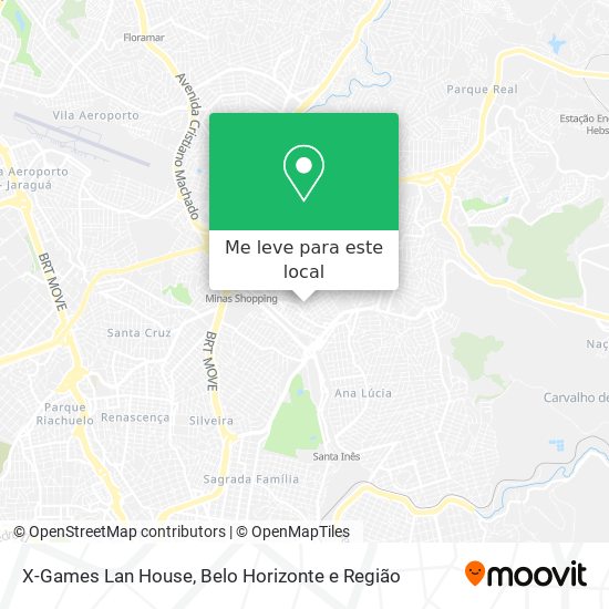 X-Games Lan House mapa