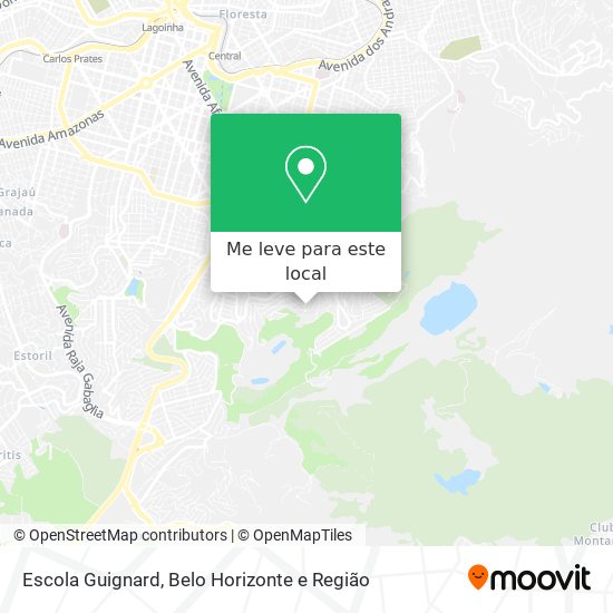 Escola Guignard mapa