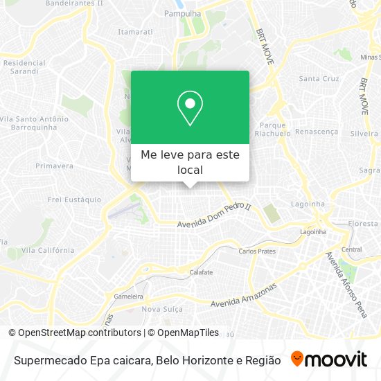 Supermecado Epa caicara mapa