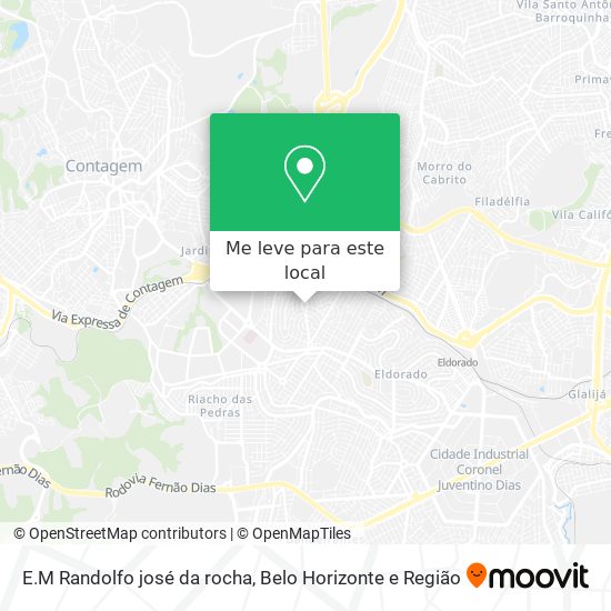 E.M Randolfo josé da rocha mapa