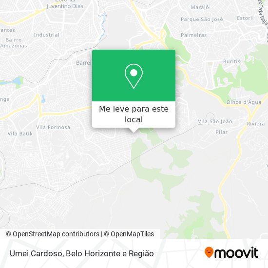 Umei Cardoso mapa