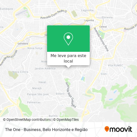 The One - Business mapa