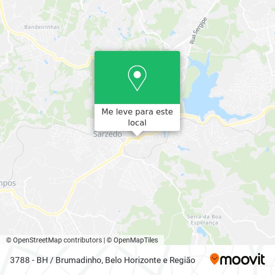 3788 - BH / Brumadinho mapa