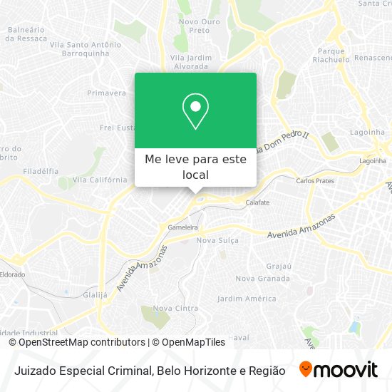 Juizado Especial Criminal mapa