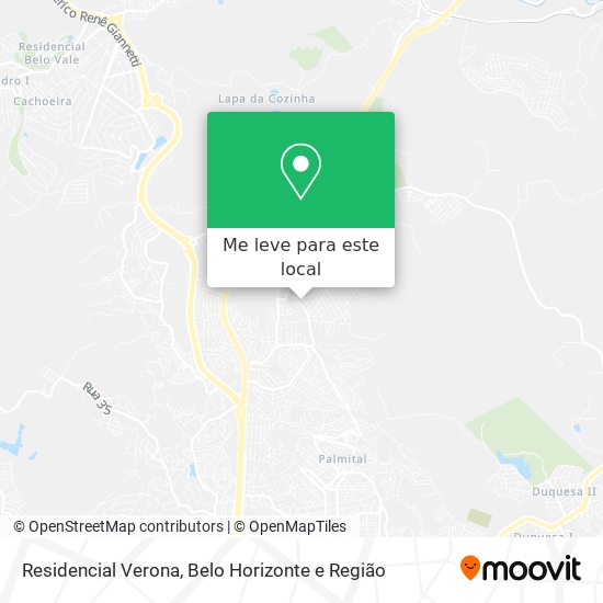 Residencial Verona mapa