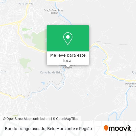 Bar do frango assado mapa
