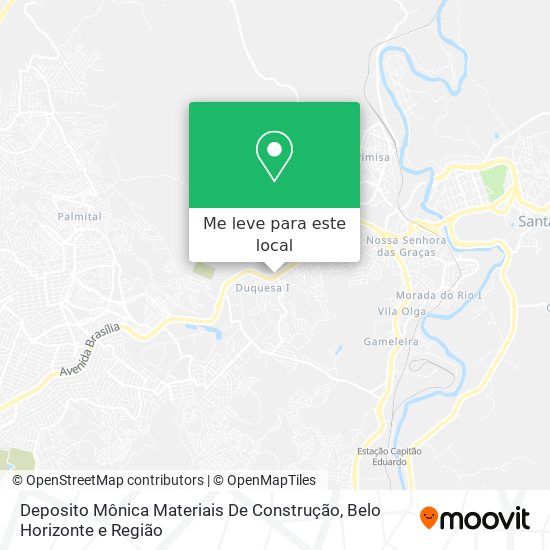 Deposito Mônica Materiais De Construção mapa