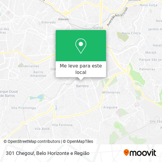 301 Chegou! mapa