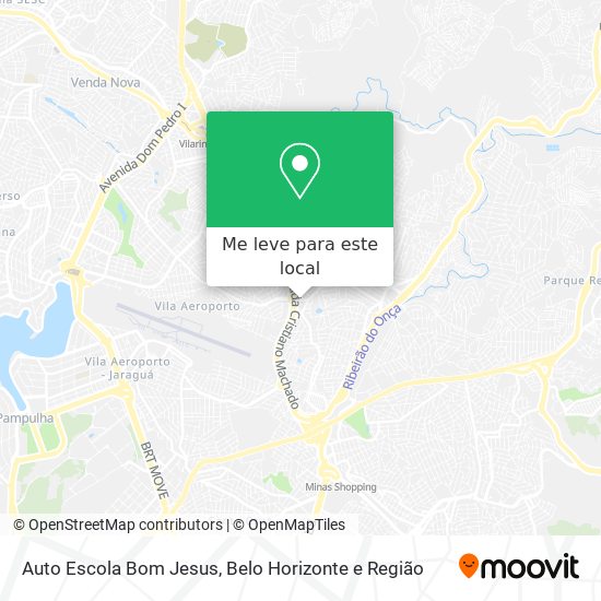 Auto Escola Bom Jesus mapa