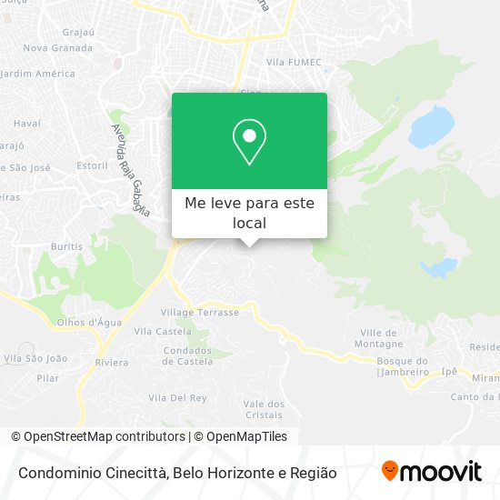 Condominio Cinecittà mapa