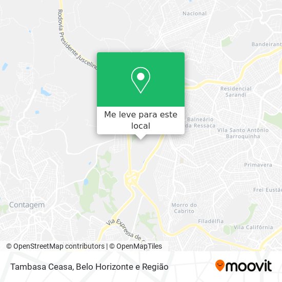 Tambasa Ceasa mapa