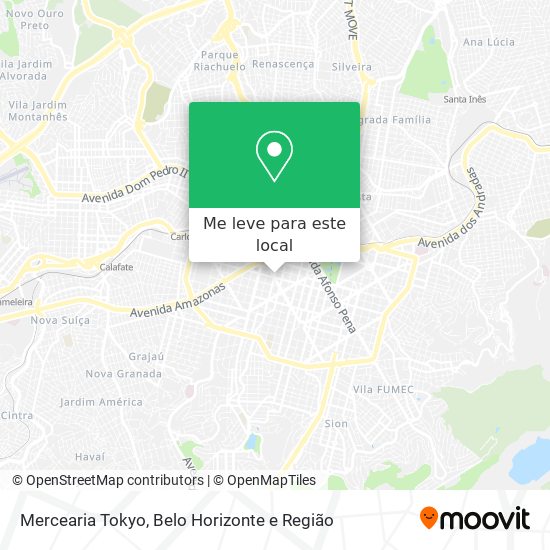 Mercearia Tokyo mapa