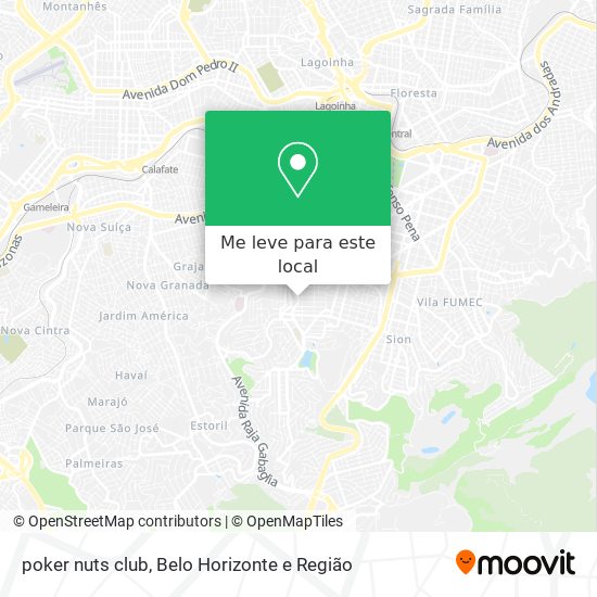 poker nuts club mapa