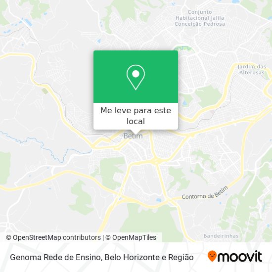 Genoma Rede de Ensino mapa