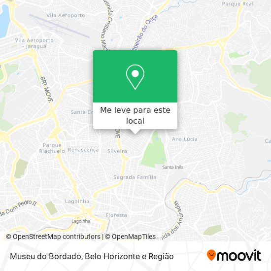 Museu do Bordado mapa