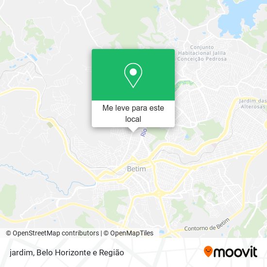 jardim mapa